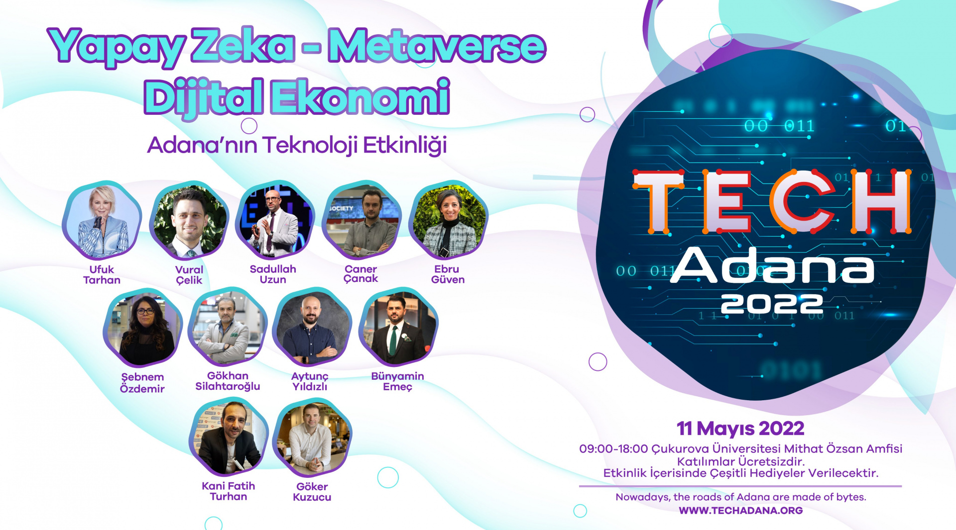 Tech Adana 2022 11 Mayıs'ta Çukurova Üniversitesi'nde!